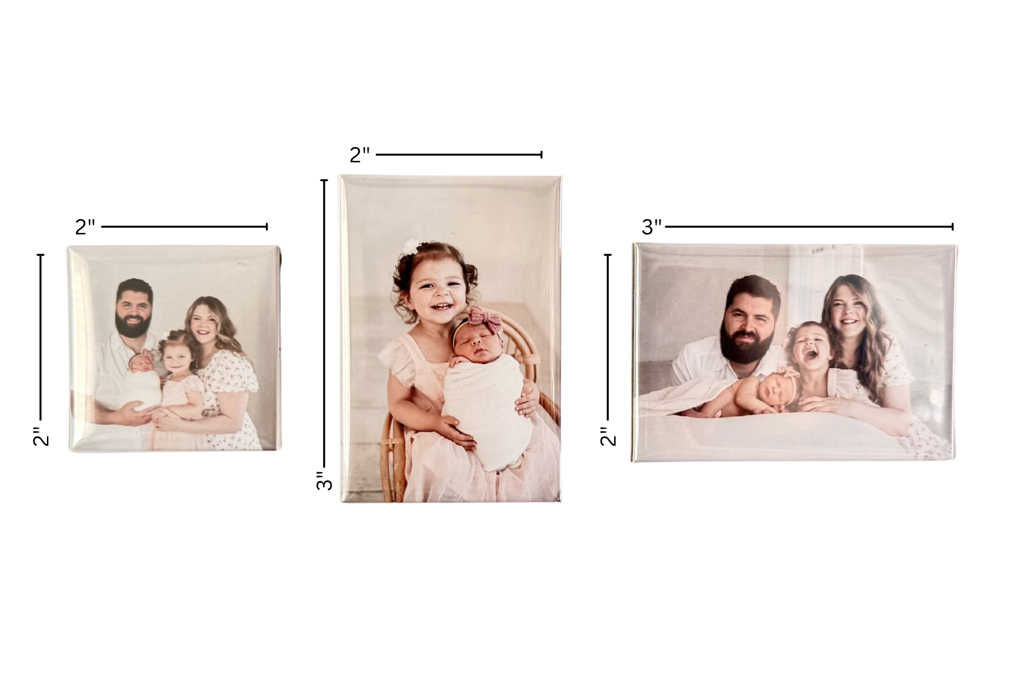 Custom Photo Magnet - 2" x 3" Rectangle