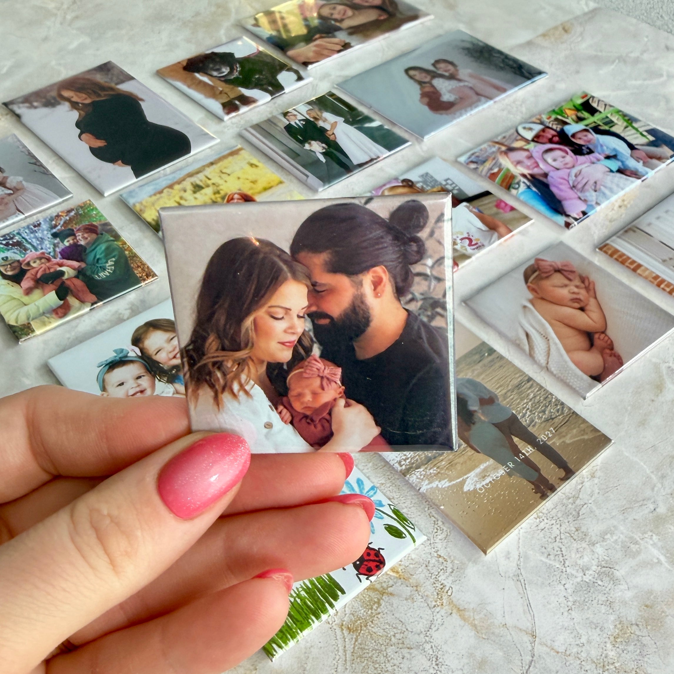 Custom Photo Magnet - 2" x 2" Square