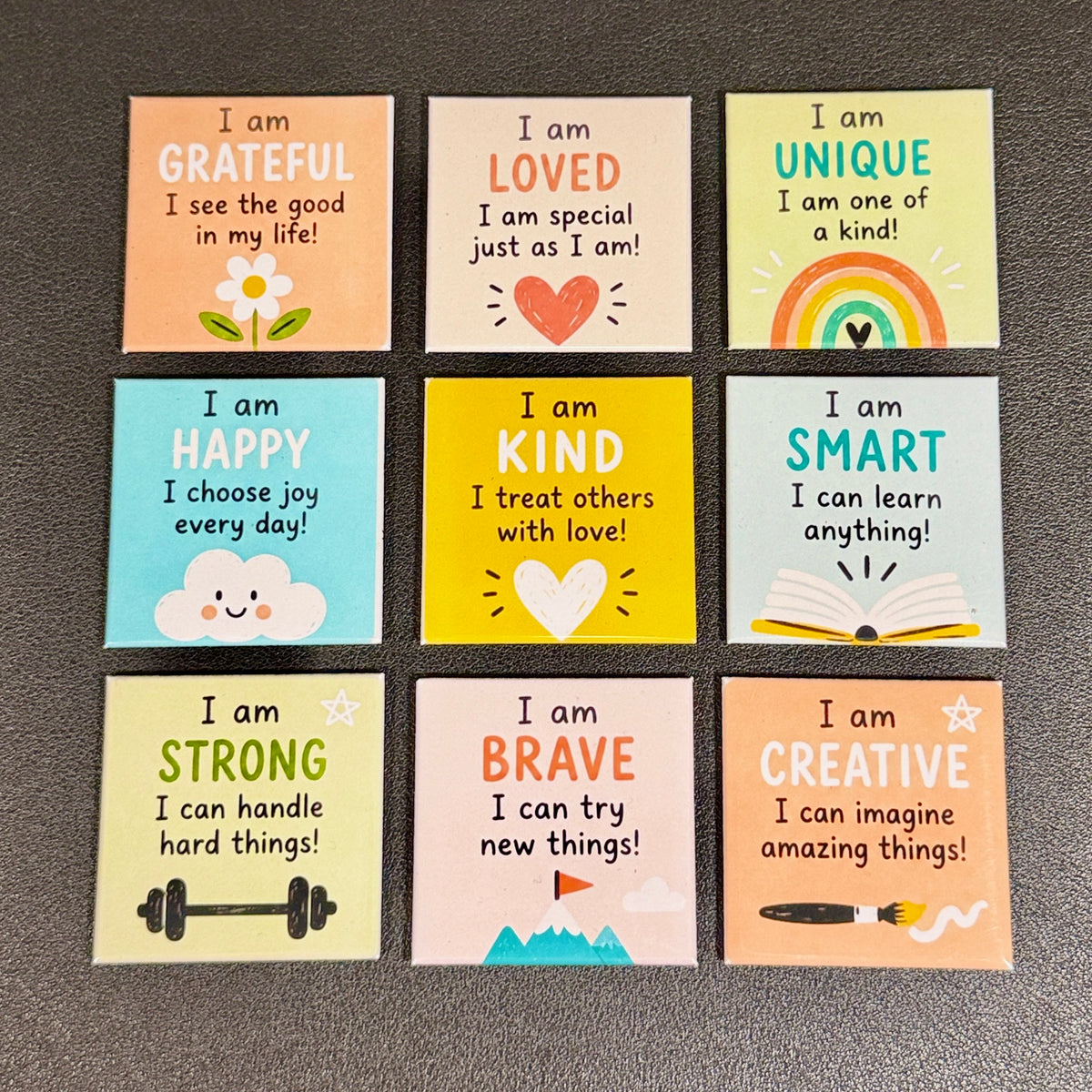 Kids Affirmation Magnet Set